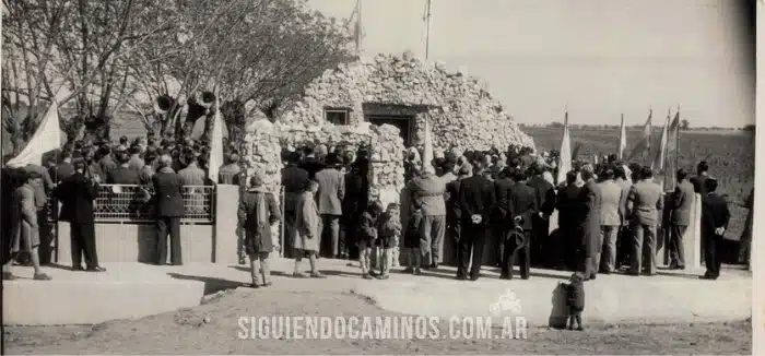 Gruta nuestra señora de Fatima, Colonia Rivadavia, Sasnta Fe, siguiendo caminos