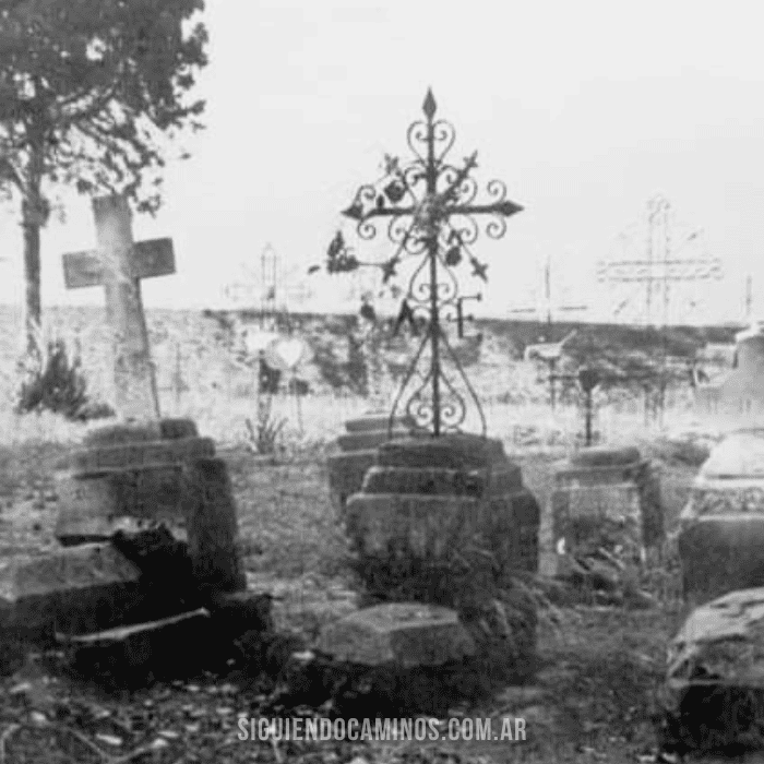 Imagen del antiguo cementerio de Esperanza