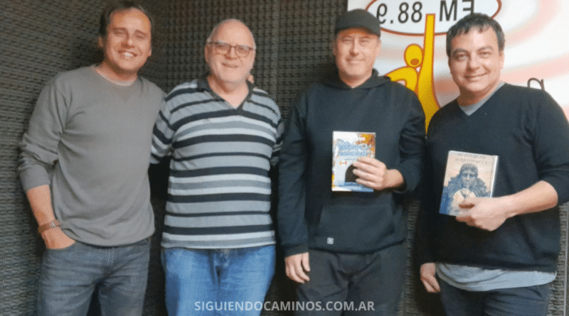 Presentando Secretos de Cementerio, el libro digital de Rafael Theller en el programa radial Tarde Abierta